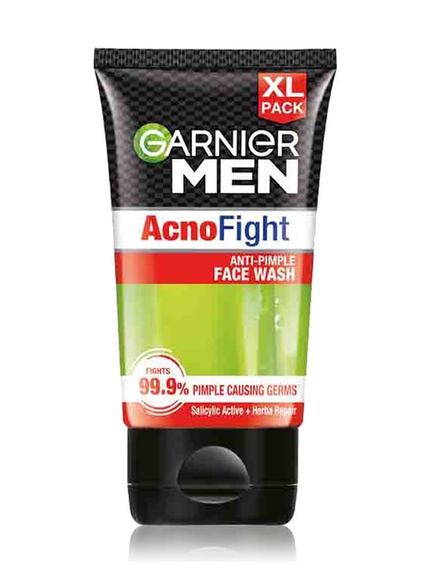 Garnier Men Acno Fight Anti-Pimple Face Wash for Acne Prone Skin - 150 gm
