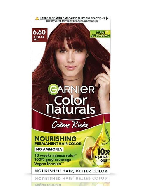 Buy Garnier Color Naturals Creme hair color Shade 660 Intense Red Online  At Best Price  Tata CLiQ