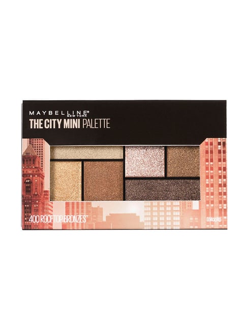 Maybelline New York City Mini Eyeshadow Palette, Rooftop Bronze,6.1gm-image-29