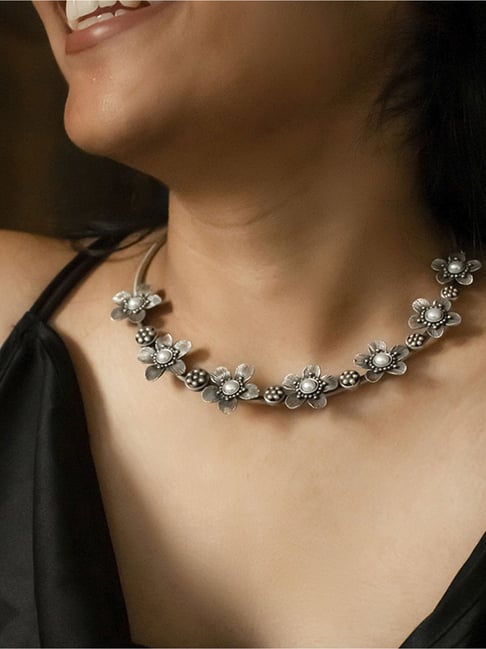 Becky H Necklace in 925 Silver – Sia Silver