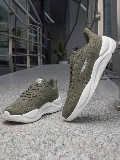 Red Tape Olive Athletic Shoes Buy Red Tape Men's Olive Green