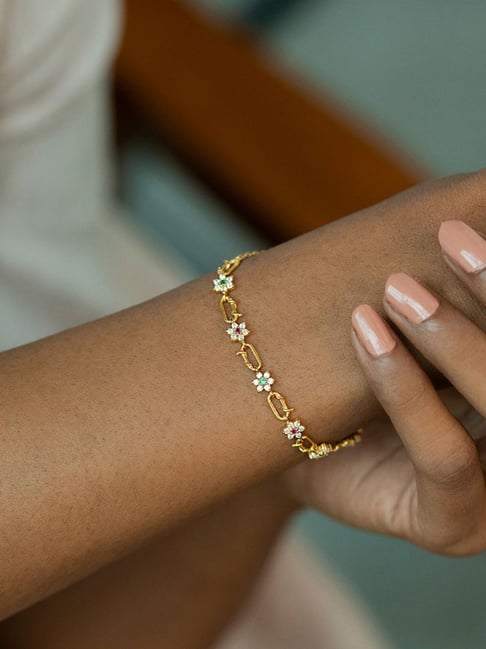 Shaya 92.5 Sterling Silver Link of Love Bracelet for Women