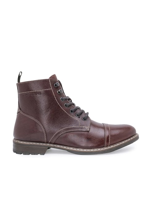 Buy Red Tape Men's Maroon Derby Boots for Men at Best Price Tata