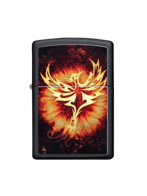 Zippo Black Phoenix Design Brass Pocket Lighter-picture-36