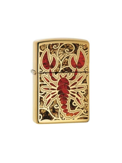 Buy Zippo Gold Fusion Scorpio Brass Pocket Lighter at Best Price