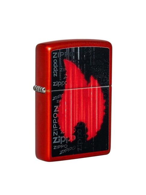 Zippo Red Eternal Flame Design Brass Pocket Lighter-picture-31