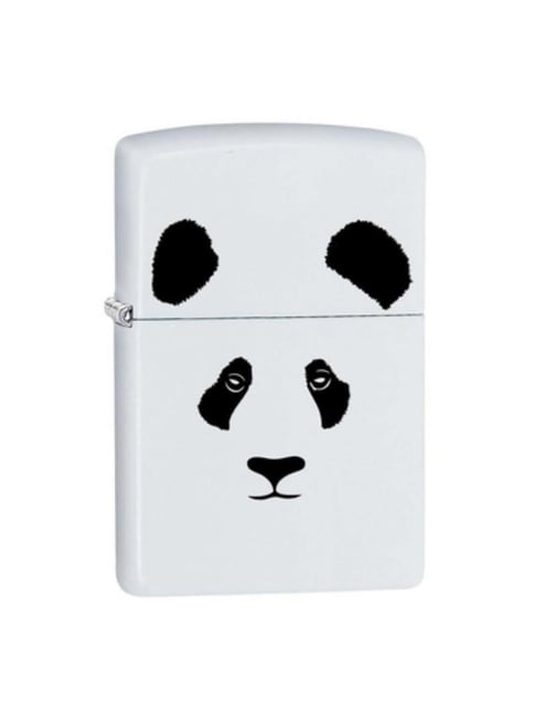 Zippo White Panda Brass Pocket Lighter-picture-12