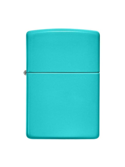 Zippo Aqua Blue Classic Flat Brass Pocket Lighter-picture-46