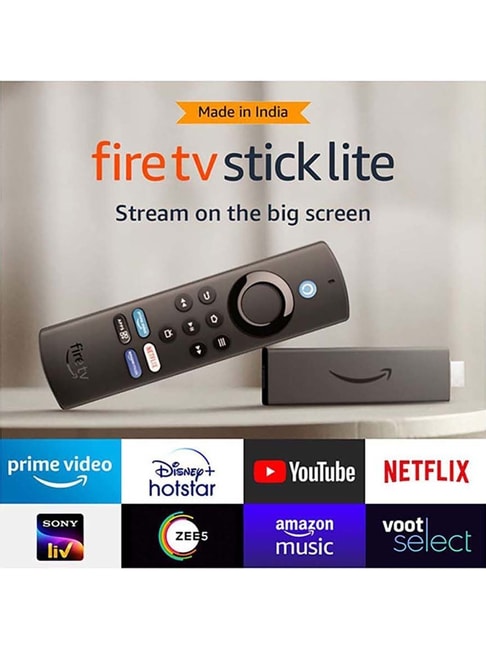New  Firestick Fire TV Stick Lite Alexa Voice Remote Lite (No TV  Controls)