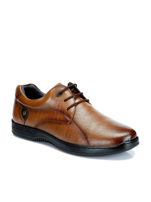 Buy ID Men s Regular Tan Derby Shoes for Men at Best Price Tata CLiQ