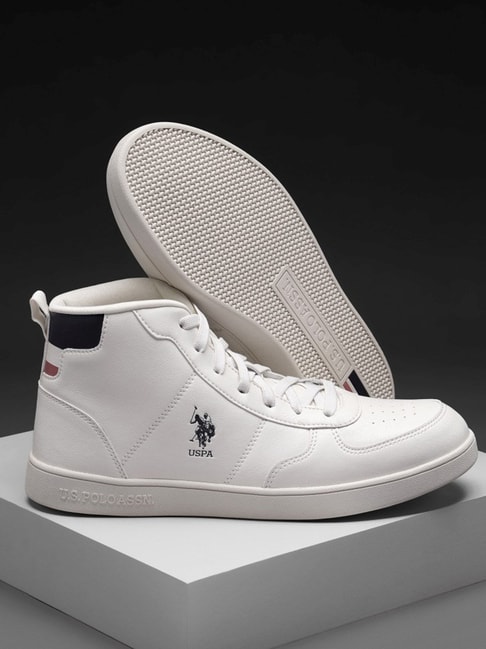 Buy U.S. POLO ASSN. Polyurethane Regular Lace Up Mens Sneakers | Shoppers  Stop