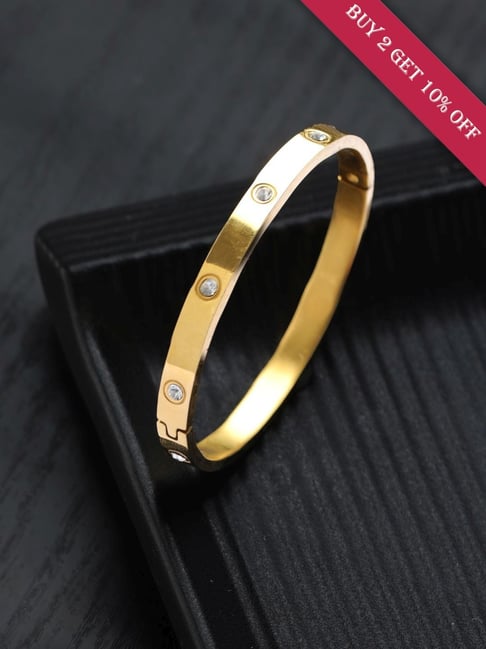 BuySend Zewar Gold Chain Clasp Bracelet Online FNP