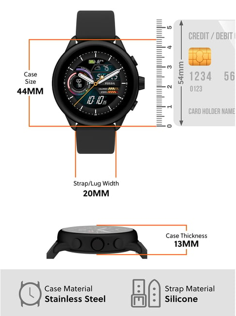 Fossil FTW4069 Gen 6 Display Wellness Edition Unisex Smartwatch