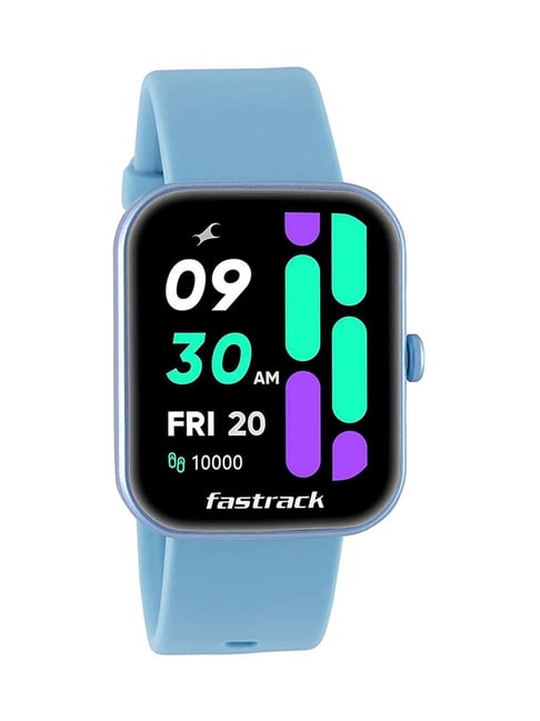 Buy Fastrack Reflex Hello BT Calling Smart Watch Light Blue Online At Best Price Tata CLiQ