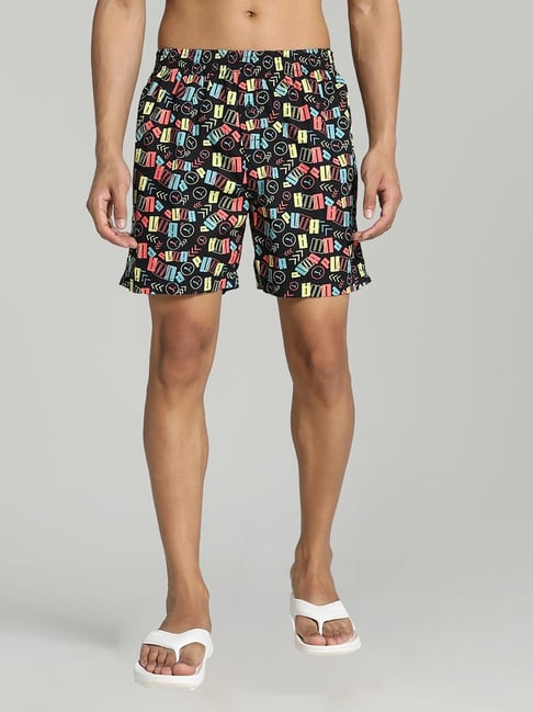 Buy Puma Puma Black Regular Fit Printed Boxers Pack Of for