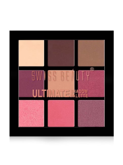 SWISS BEAUTY Ultimate Eyeshadow Palette Shade 1 - 6 gm-picture-10