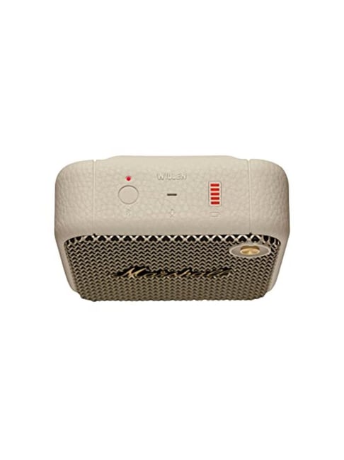 Buy Marshall Willen Portable Bluetooth Speaker Cream Online At Best Price Tata Cliq 9390