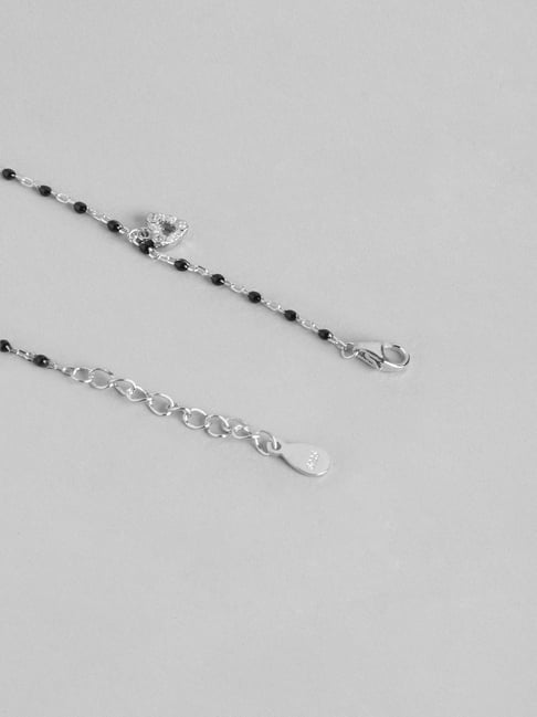 Silver ankle bracelet warren james sales
