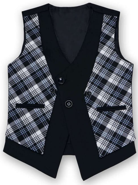 Kids hot sale tartan waistcoat