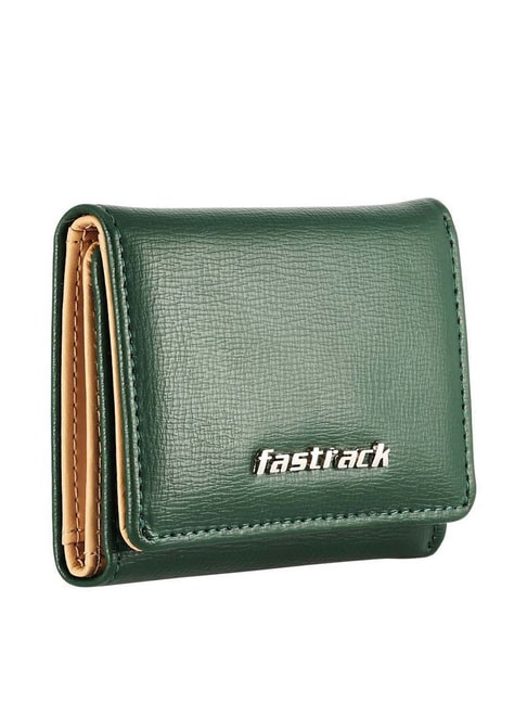 Buy Fastrack Tan Zip Around Wallet for Women online