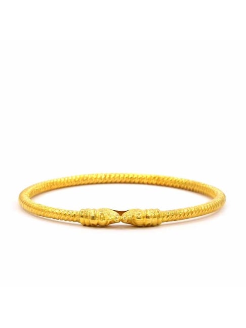 Kalyan jewellers gold bangles designs with on sale weight and price