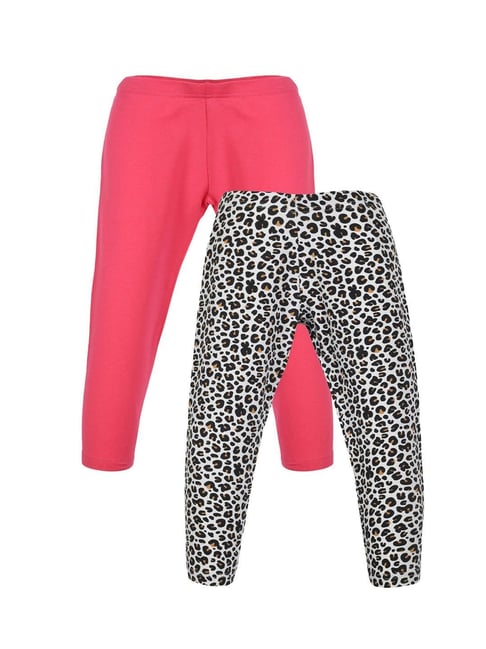 Baby Girls Wool Hot Pink Leggings and Jeggings for Winter Session