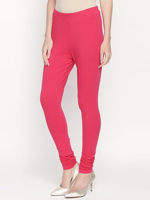 Buy Pink Leggings for Women by Rangmanch by Pantaloons Online | Ajio.com