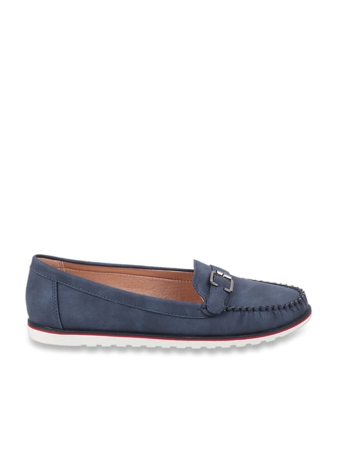 Metro Women's Blue Casual Loafers