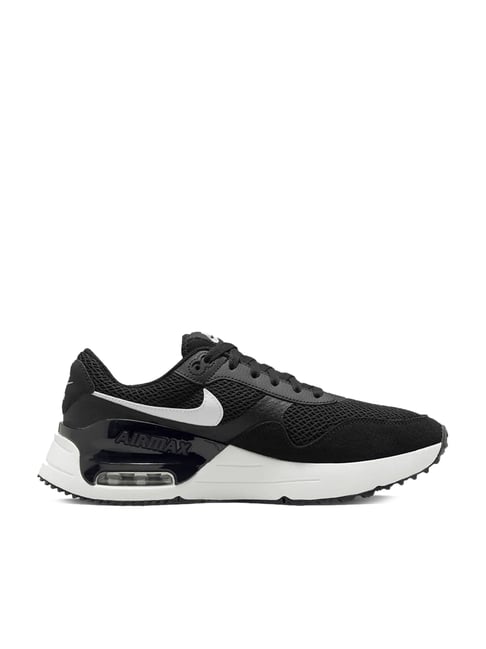 Nike Men's AIR MAX SYSTM Black Running Shoes