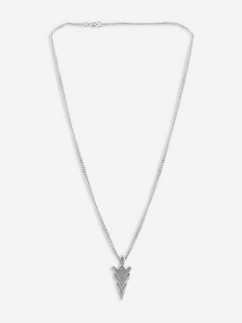 Arrow Silver Men's Necklace Chain - Etsy | Mens chain necklace, Chains  necklace, Mens silver chain necklace