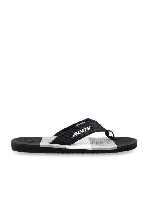 Buy Activ by Mochi Men s Black Flip Flops for Men at Best Price