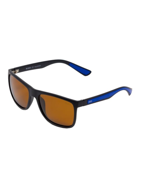 Unisex Brown Orange Wayfarer | Specti