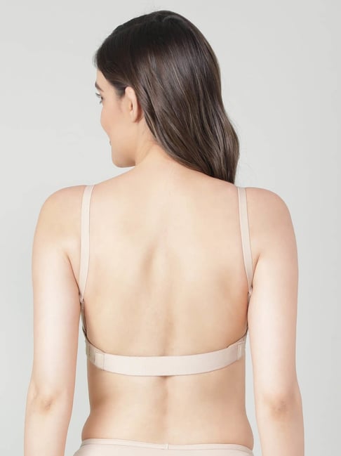 Jockey Light Beige Medium Coverage Backless Bra