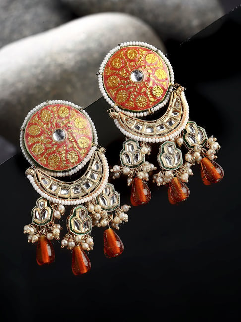 Dangler Earrings: Buy Designer Dangler Earrings Online for Women & Girls,  India | Zariin