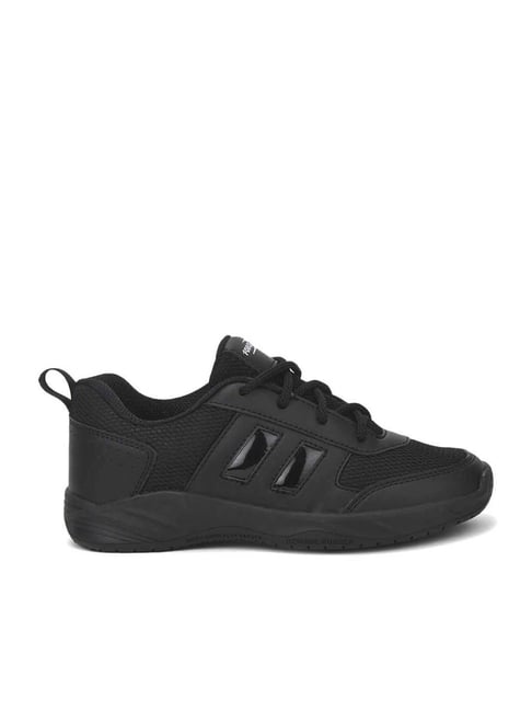 Adidas black school hot sale shoes with laces