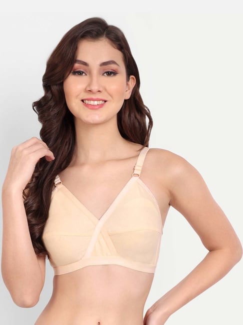Buy FIMS: Fashion is my Style Beige Everyday Bra for Women Online