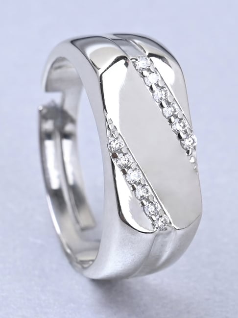 atjewels 925 Sterling Silver Anniversary Band Rings For Men's MOTHER'S –  atjewels.in