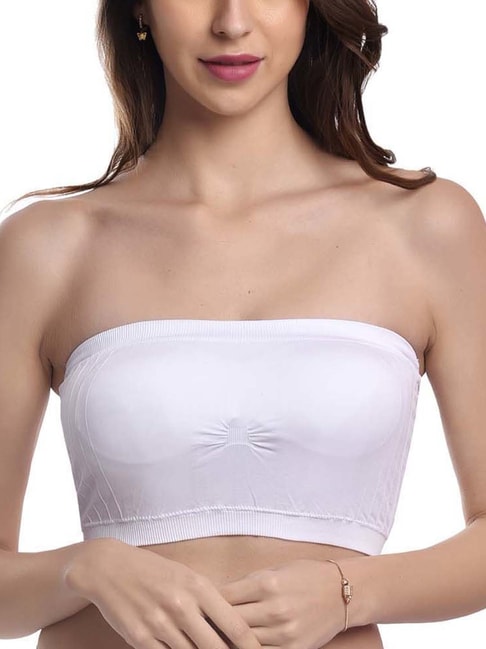 Buy FIMS: Fashion is my Style White Tube Bra for Women Online