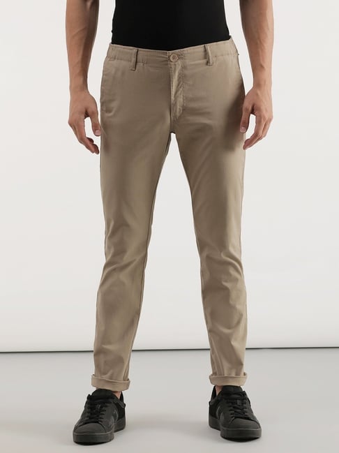Buy Peter England Men Slim Fit Trousers - Trousers for Men 19088652 | Myntra