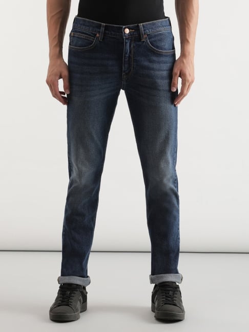 Lee Blue Cotton Slim Fit Jeans-picture-46