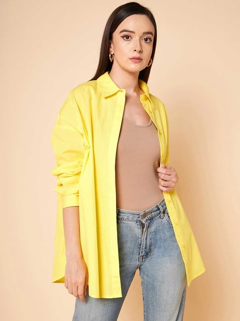 High Star Yellow Oversized Shirt-picture-12