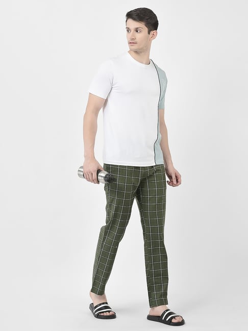Buy LOUIS PHILIPPE SPORTS Grey Printed Polyester Tapered Fit Mens Trousers  | Shoppers Stop