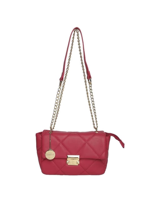 Buy CARPISA Maroon Textured Mini Sling Handbag Online At Best Price @ Tata  CLiQ