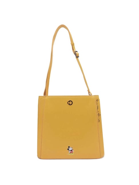 Bags | Glitter Mini Bag Neon Yellow Color With Gold Chain 5x4x2 | Poshmark