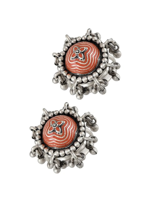 Buy Tribe Amrapali Sterling Silver Ghungroo Toe-Rings Online