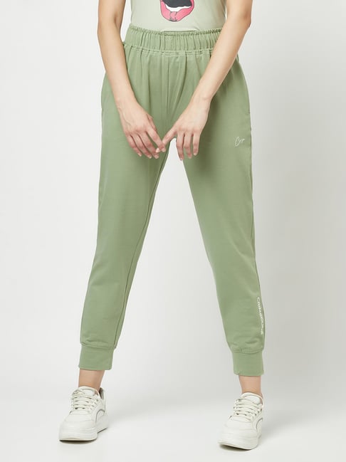 Crimsoune Club Sage Green Regular Fit Joggers-picture-12