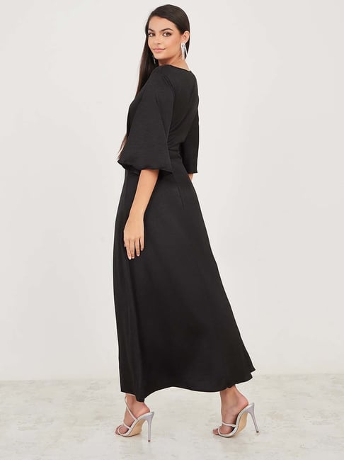 Buy Styli Black Maxi Dress for Women Online Tata CLiQ