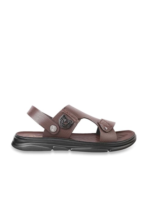 Da Vinchi by Metro Men s Brown Back Strap Sandals