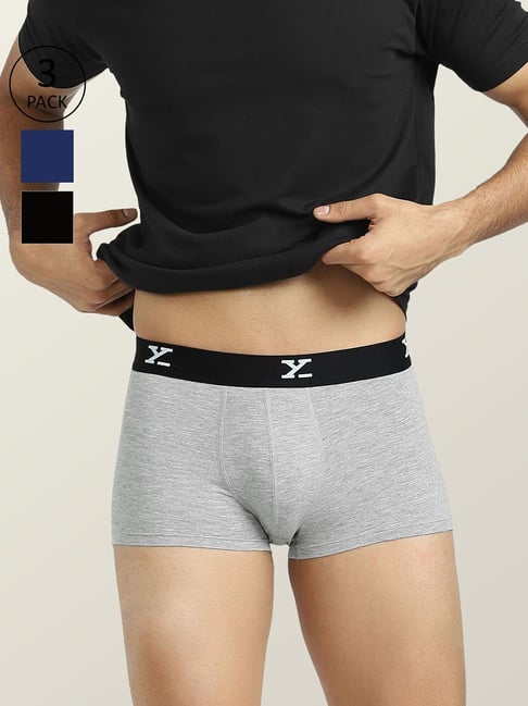 XYXX Multicolor Trunks - Pack of 3-picture-45