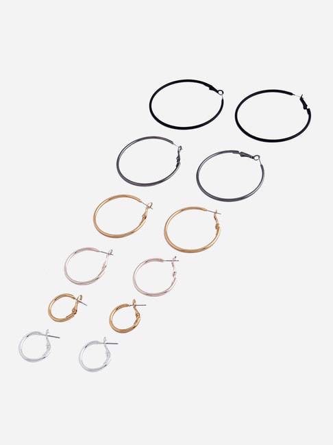 Multi Color Gemstone Hoop Earrings, Wire Wrapped Crystal Boho Dangles,  Large Stone Hoops, Sterling Silver, Gold Filled – GEMNIA